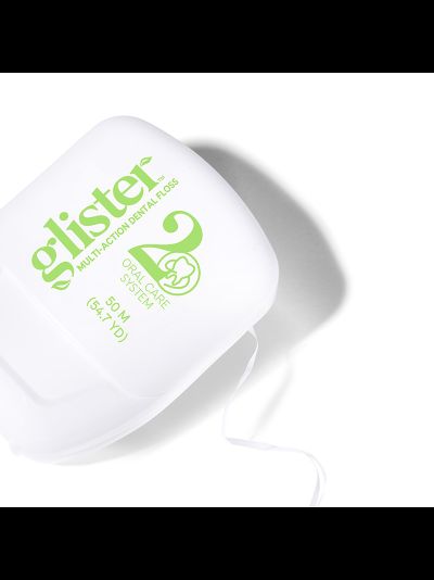 glister™ Многофункциональная зубная нить, 2 упак. х 50 м.