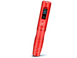 Беспроводная роторная машинка AVA SOULNOVA E2 PERMANENT MAKEUP PEN Red