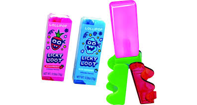 Кидсмания Licky Loot Леденец на палочке 15 гр (24 шт)