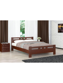 Кровать Вероника 2 Орех (Браво)