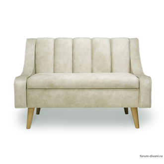 Кухонный ДИВАН в скандинавском стиле "ФОРУМ-12", Слоновая Кость