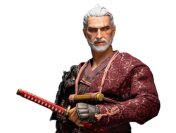 Ведьмак-самурай (The Witcher) - КОЛЛЕКЦИОННАЯ ФИГУРКА 1/6 scale WHITE WOLF WARRIOR (J-003) - Nine Craftsmen