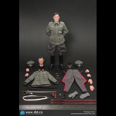 ПРЕДЗАКАЗ - Немецкий офицер - Коллекционная фигурка 1/6 WWII German Wehrmacht Officer – Otto Remer (D80194) - DID ?ЦЕНА: 21300 РУБ.?