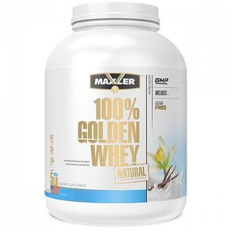 (MAXLER) GOLDEN WHEY NATURAL - (2,3 КГ) - (ВАНИЛЬ)