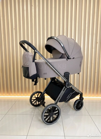 Детская коляска 3 в 1 Luxmom 888X Коричневый