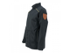 Куртка сварщика 2 класса Brodeks FS28-02, черный. Сменные нагрудные вставки.