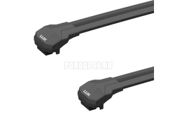 Багажник на крышу автомобиля LUX CONDOR черный для Haval H9 II 2024-