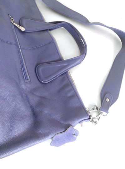(АРТИКУЛ: 9618/1/82) СУМКА ЖЕНСКАЯ, БОЛЬШАЯ, НАТУРАЛЬНАЯ КОЖА, СИРЕНЕВАЯ, С ШИРОКИМ ПЛЕЧЕВЫМ РЕМНЕМ