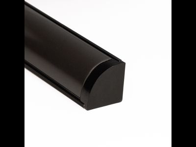 Алюминиевый профиль 4L-1616-UB ANOD Black | Черный ANOD