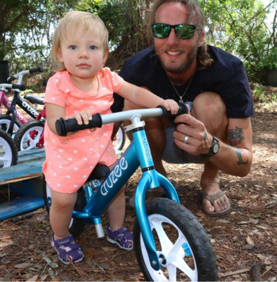 Cruzee balance bike blue shop