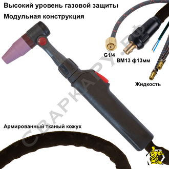 Разъем для тиг горелки