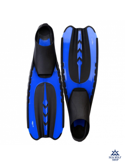 Ласты LightSwim LSF-35 Black/blue S-36-37