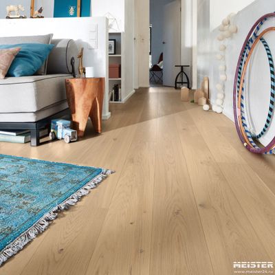 Паркетная доска Meister Дуб Выщелоченный 8138 PD200C