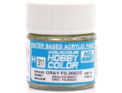 Mr. Hobby: Краска акриловая H311 "Gray FS36622 Semi-Gloss"