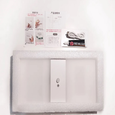 Светодиодный накладной светильник с датчиком движения Style White