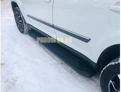 Пороги на Honda CR-V (2007-2012) Black Start