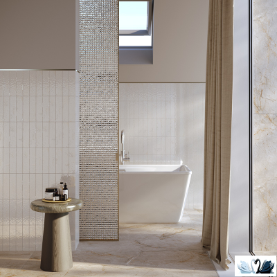 Плитка Creto Magic White 5,85x24 см настенная