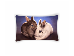 Подушка горизонтальная год Кролика №16