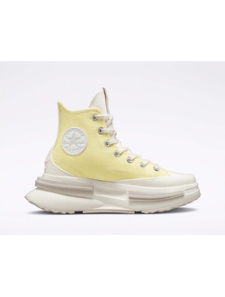 Кеды Converse Run Star Legacy CX Form Soft Sunshine желтые высокие на платформе A00872C