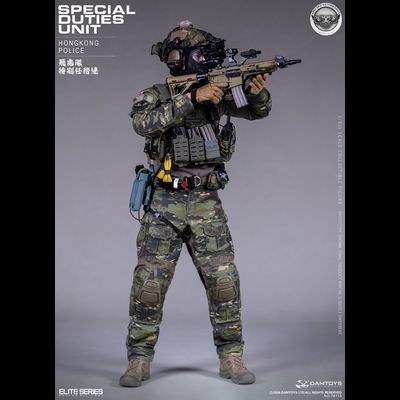 ПРЕДЗАКАЗ - Боец гонконгского спецназа SDU - Коллекционная ФИГУРКА 1/6 scale HK SDU Hong Kong Police Special Duties Unit (78113) - DAMTOYS ?ЦЕНА: 31900 РУБ.?