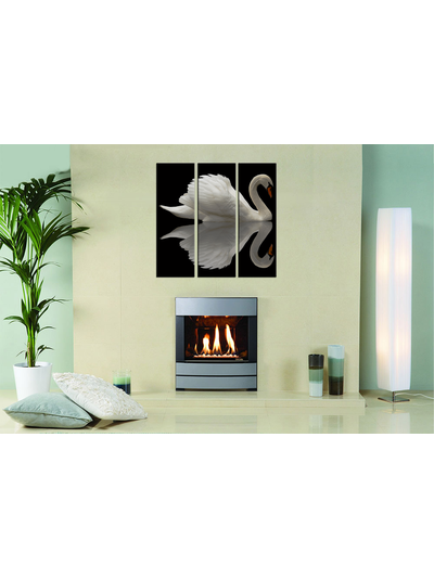 Модульная картина &quot;Одинокий лебедь&quot;