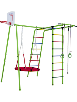 ДСК Street 1 с качелями "гнездо" 7 в 1