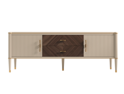 ТВ-тумба Венеция арт Т-103 Меланж/орех (L160,4*P45*h59) Timber