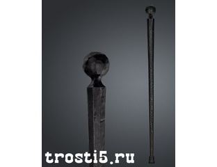 Трость "Босс" кованая трость ручной работы мастера-кузнеца
