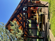 беседка с барбекю и печью до 12 человек