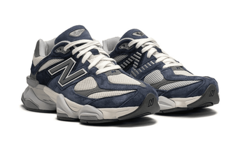 New Balance 9060 Blue Grey сбоку