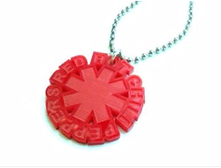 Кулон "Red hot chili peppers"