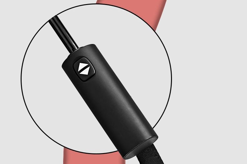 Зонт складной Purase автомат серый