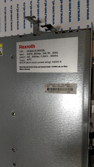 Rexroth drive system IndraDrive HCS02.1E-W0028-A-03-NNNN