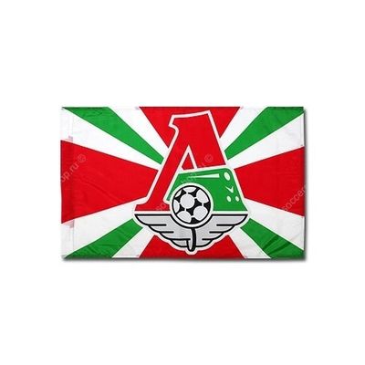 Флаг ФК ЛОКОМОТИВ М 60х90 ЛУЧИ 14862