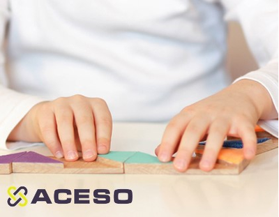 Тактильное домино. Набор для сенсорного развития детей