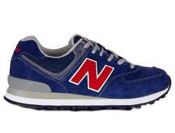 New Balance 574 Dark Blue Red (41-45) Арт. 057М