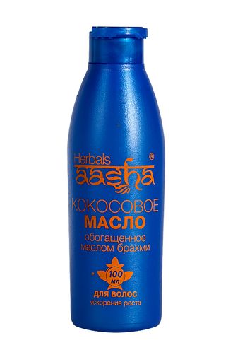 Кокосовое масло для волос с Брахми Aasha Herbals, 100 мл