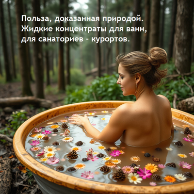 ЖИДКИЙ КОНЦЕНТРАТ ДЛЯ ВАНН «ДЕГТЯРНЫЙ» - 5 литр.