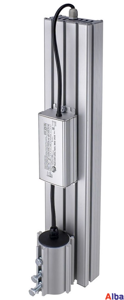 светильник на трубу