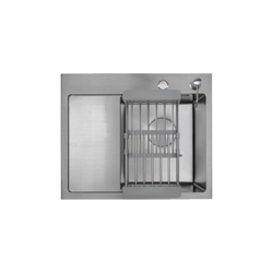 Мойка 58*48 мм, САТИН, Правая AVIVA