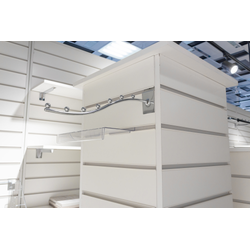 (ЭИАСО1000) Стенд со слотпанелью островной "TREN"