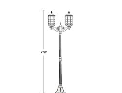 Парковые светильники BARSELONA BG2