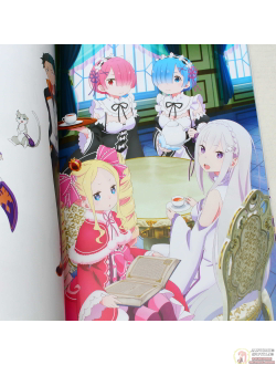 Оригинальный Арт Бук Re:Zero - Starting Life in Another World (Рестарт: Жизнь в альтернативном мире с нуля)