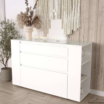 Одри Комод Белый