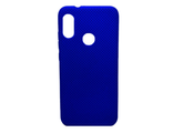 Чехол-бампер с перфорацией для Xiaomi Redmi Note 7 (синий)