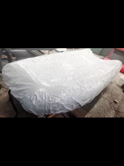 Транспортировочный тент большой с фальшбортом 390-420