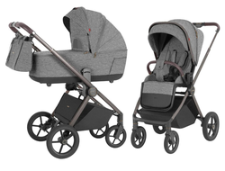 Коляска 3в1 Carrello Ultra Metal Grey 2026 (Verona)