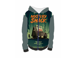 3D Толстовка на молнии Mystery Shack №16