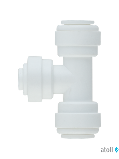 Тройник atoll UT0406 3/8ц x1/4ц x3/8ц (Union Tee)