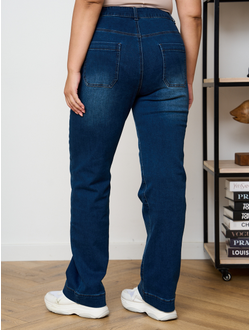 Джинсы 9001 синий 54,60,62,64р